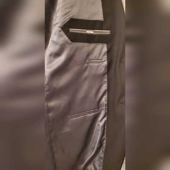 Perry Ellis Charcoal Men's Suit Jacket - Picture 9 of 15